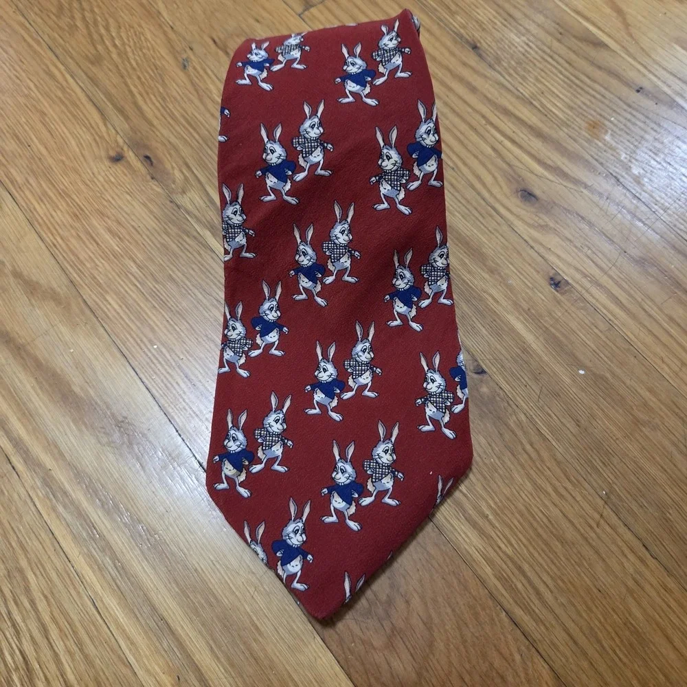 Silly Rabbits Natural Italian‎ Silk Men's Tie Classic Fit 57